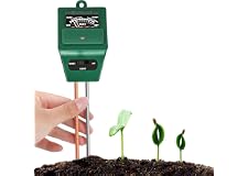 Bearbro 3-in-1 Soil pH Meter,Test Kit for Moisture,Soil Moisture Meter,Great for Home and Garden, Lawn, Farm, Indoor & Outdoo