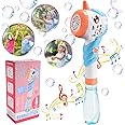 dashfor Bubble Gun for Kids, Unicorn Automatic Bubble Machine with Music and Light, Bubble Wand with 1 Bubble Solution, Kids Outdoor Toys, Party Wedding Birthday for 2-10 Year Old Kids