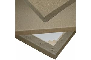 Niik tela pittorica gallery in cotone grezzo 35 x 50 x 4 cm tele da dipingere per pittori pittura greggio grezza grezze