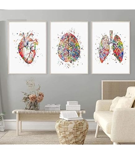 Lot De 3 Tableaux Toile 'Femme Dessin Au Trait' - Impression Moderne 30x40cm - Décor Mural Salon, Chambre - Sans Cadre - 4