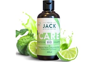 Hello Jack Champu Perro Antipicazón Natural - Champú Alivio Rápido para Piel Sensible con Aceite de Árbol de Té - Shampoo para Perros para Todo Tipo de Razas