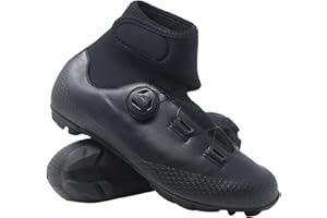 LUCK Scarpe Invernali Invernali MTB Winter, con Suola in Carbonio SHD e Sistema Rotante di precisione