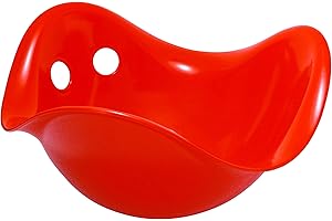 MOLUK 2843002 Bilibo rot, endlose Spiel-Möglichkeiten, Motorikspielzeug für Kinder ab 2 Jahren, Spielschale, innovatives Lernspielzeug