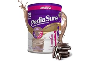 PediaSure – Sabor Cookies & Cream – Complemento Alimenticio para Niños con Proteínas, Vitaminas y Minerales – 850 gr