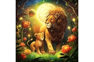 LONMO ART Diamond Painting Kits-Diamond Art Kits Adults,5D Diamond Painting Kits for Adults for Gift Home Wall Decor(12x16inch)