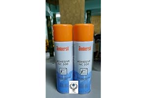 TAPIZADOS LUXOR Pack/2 BOTES de Pegamento/Adhesivo Ambersil PARA TECHOS DE COCHES y PUERTAS en SPRAY Pulverizador/Para TAPICERIA y Manualidades/Techos y Puertas de coche