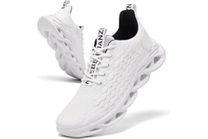 TIANZEBEN Men's Shoes Trainers Sports Shoes Running Tennis Walking Shoes Gym Trainers Leisure Fashion Lightweight Breathable