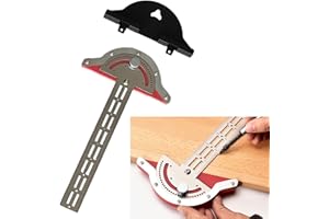 Syiyunran AnreißWinkel PräZisionswinkel In - Silber 1pc Einem Beliebtes Zimmermann Werkzeug AnreissgeräT Gehrungswinkel Verstellbarer Mehrzweckwinkel Metall Schreinerwinkel Winkeleisen