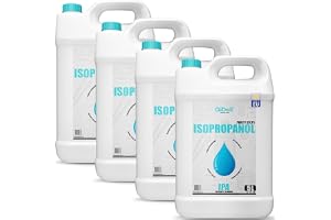 GiDeli Isopropanol 99,9% 20 l - Isopropylalkohol IPA | Rengöringsalkohol för elektroniska komponenter, linser och skärmar, borttagning av harts vid 3D-tryck