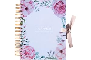 STAR ONLINE 12 Monthly Undated Personal Daily Planner and Agenda Weekly and Monthly Organiser 2025 - Goal and Productivity Planner Thank You Teachers Gift