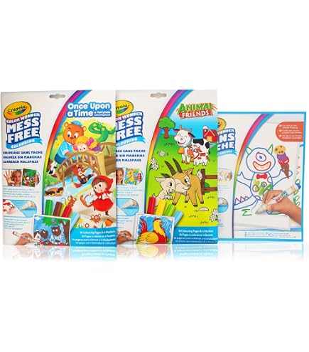 Crayola Color Wonder – Activity Pad Blues Clues, 16 Pagine Da Colorare, 3 Pennarelli Inchiostro Invisibile, Regalo 3+ Anni - 4