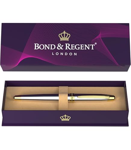 Bond & Regent Rollerball Pen - Certified Luxury Grade | 24 Karat