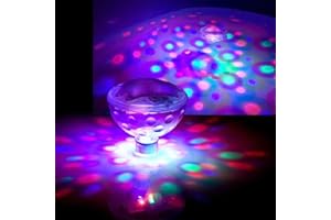 ADDLIVING SET OF 2 Floating/Underwater LED Bath,Spa,pool Disco Light