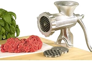 Karl Krüger FW8 Fleischwolf Sirius, Grauguss, Größe 8, Silber