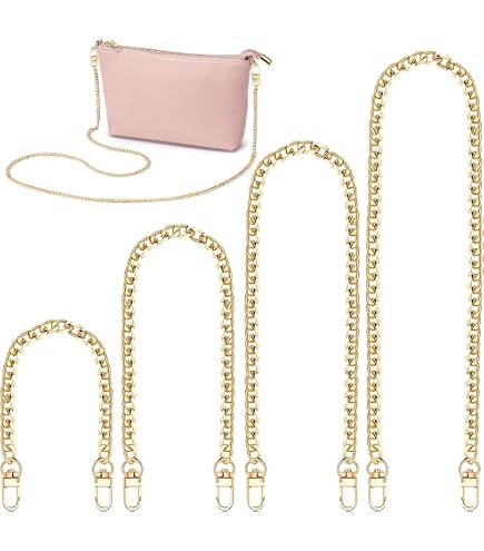 Chaîne Plate Fer Doré Argenté Chaîne De 120 Cm De Long Avec Fermetures (anneaux De 5 Mm), Accessoire Pour Sac Fait Accessoire De Décoration Pour Sac Chaîne Plate Fer Doré Argenté Chaîne De 120 Cm De Long Avec Fermetures (anneaux De 5 Mm), Accessoire Pour Sac Fait Accessoire De Décoration Pour Sac