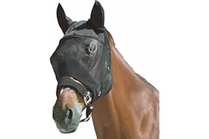 WALDHAUSEN Fliegenmaske Premium mit Ohrenschutz