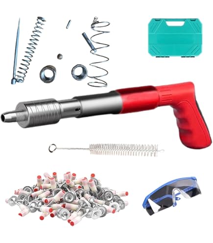 Mini Cloueuse Manuelle Pneumatique - Pour Bricolage Bois Et Métal - Compacte Et Puissante