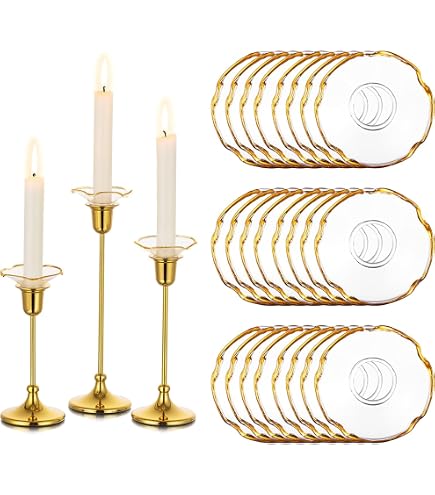 Manicotto per candele in twill rosa – protezione antigoccia per comunione e cameriere – 3 – 6 cm – decorazione floreale e nastro di raso – accessorio festivo per ragazze – marchio MaMeMi