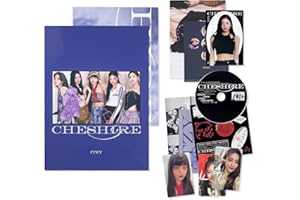 JYP ENT. ITZY - [CHESHIRE] (LIMITED EDITION) Photobook+CD-R+Lyric Paper+Photocard+Lenticular Photocard+4-Cut Photo+Mini Poster+Sticker+Photo Cube+Clear Photocard+Poster+2 Pin Button Badges+4 Extra Photocards