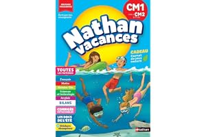 Cahier de vacances 2026 du CM1 vers le CM2 (9-10 ans) - Révisions complètes Toutes les matières / Nouveaux programmes - corrigés détachables - Nathan vacances