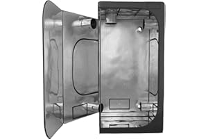 Tech-Garden Grow Tent 120 x 120 x 200 cm Hydroponic Grow Room Indoor Dark Box Lightproof Growing Cube