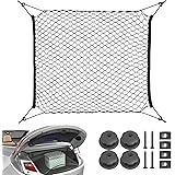 Rete Per Bagagliaio Auto Con 4 Ganci - Organizza I Bagagli In Macchina - Foto 4