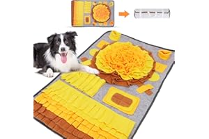 Nobleza Snuffle Mat for Dog Large Dog Snuffle Mat for Puppies Pet Sniffing Feeding Mat Interactive Dog Toy Dog Puzzle Toy Dog Foraging Mat Dog Brain Game for Boredom Encourages Natural Foraging Skills