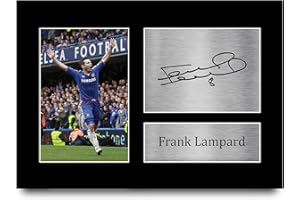 HWC Trading A4 Frank Lampard Signed Printed Photo Memorabilia Autograph Display - A4 Unframed