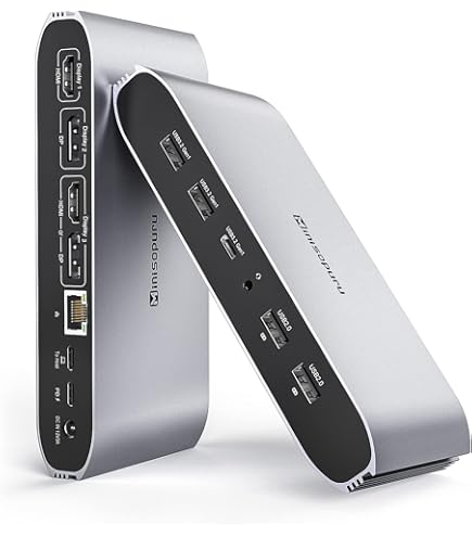 Anker 564 USB-C Docking Station (10ww 1, for MacBook, Black