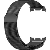 EWEC Samsung Galaxy Watch 9 / Watch 8 (40mm/44mm) ve Watch 8 Classic (46mm) Uyumlu Premium Paslanmaz &Ccedil;elik Hasır &Ouml;rg&uuml; Saat Ko