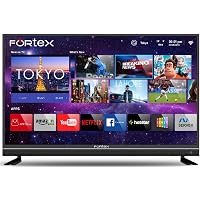 Fortex 109 cm (43 inches) 4K Ultra HD Smart LED TV FX43IPRO01 (Black) (2019 Model)