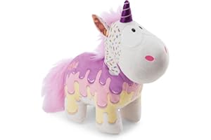 NICI 61908 pluszowy jednorożec Sweety Rainbow, miękki pluszak, urocza pluszowa zabawka do przytulania i zabawy, świetny pomysł na prezent dla dzieci i dorosłych, 32 cm, biały