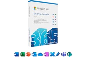 Microsoft 365 Empresa Estándar - 1 usuario - 5 PC/Mac + 5 Tabletas +5 móviles - Suscripción 12 meses