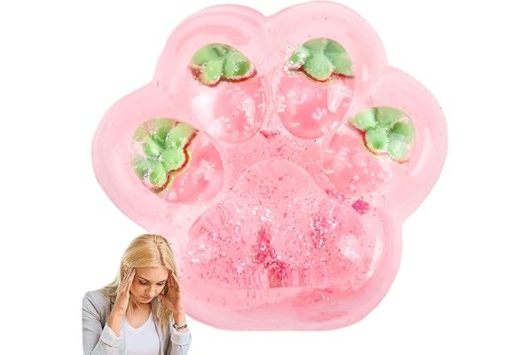 MUNSKT Squishy Patte Géante, Jouet Patte De Chat Anti Stress Patte Squishy,Squishy Toy Jouet À Presser en Forme De Pattes De Chat Jouets Squishy Patte De Gros Chat, Fidget Toys pour Adultes Et Enfant