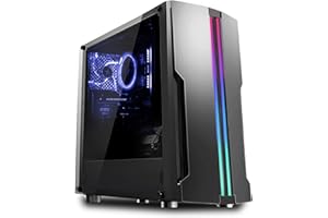 ‎AGANDO agando Highend Gaming PC mit AMD Ryzen 5 5500 6X 4.2GHz | Nvidia GeForce RTX 3060 12GB | 16GB DDR4-RAM 3200MHz | 500GB M.2 SSD | WLAN | Windows 11 Pro | Computer Gamer Rechner