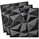 Eurodeco 3D Wall Panels, Decorative Wall Cladding, for Ceilings, Wall Tattoo, Made of Extruded Polystyrene (XPS), 50 x 50 cm,