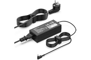 BIUBOTY 65W Chargeur Ordinateur Compatible avec Acer Swift 1 3 5 SF314-51 SF314-52 SF314-42 SF315-41 SF114-32 SF114-34, Chromebook 11 13 14 15 CB3 CB5 CB3-132 CB5-571 One Cloudbook 11 14 Ordinateur Adaptateur