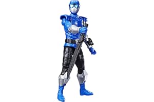 Power Rangers Beast Morphers - Figurine Ranger Bleu Beast-X - 30 cm