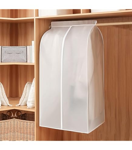 Copriabiti Per Armadio - Telo Antipolvere Con Finestra Trasparente, 90x120cm - Foto 7