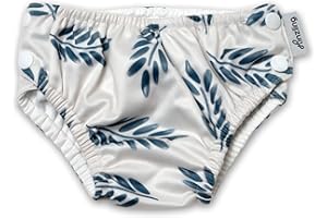 ‎HINZLING Hinzling Schwimmwindel Palmen (L - 92/98/104)– Nachhaltig, Auslaufsicher – Schwimmwindel Baby, Made in Europe – Material komplett recycelt
