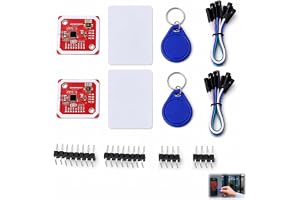 2-delad PN532 NFC RFID-modul, NFC PN532 V3-spelare, kit med S50-kort, P2P-skrift för Arduino Raspberry Pi STM32, kommunikationsfält nära mitten 1K, 4K, ultralätt för gör-det-själv-projekt