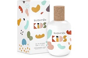 Suavinex, Colonia per Ragazzi e Ragazze Suavinex Kids, Acqua di Colonia per Bambini, da 3 a 10 Anni, Aroma Fruttato e Divertente, Dermatologicamente Testata, con Spray, 100 ml
