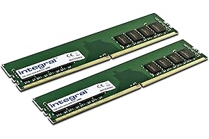 Integral da 16 GB (2x8 GB) RAM DDR4 SDRAM da 2400 MHz Desktop/Computer, Memoria PC4-19200