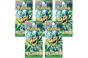 定坊 さだ坊 SADABOU JAPAN 5 x Japanese Pokemon Booster Packs | Scarlet & Violet Set | Pokémon Trading Cards in 5 Booster | Pokemon TCG Pack | from Japanese Seller (Mask Of Change)