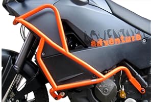 Defensa protector de motor HEED para motocicletas 990 Adventure (06-12) - naranja