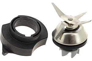 SEB Couteau + joint + verrou SS-1530000868 pour Blender - Mixeur MOULINEX SOUP & CO, SOUP & CO XL, SOUP & PLUS