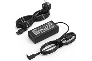 HAFIUEGE Adaptador Cargador Portátil 65W para Acer Swift 1 3 5 SF514-52T SF113-31 SF314-5 Spin 1 3 5 Aspire 3 5 5 Chromebook 14 CB3 Alpha 11 12 Fuente de Alimentación 19V 3.42A lll666