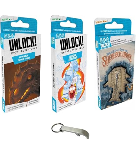 Unlock! Short Adventures : Panique en cuisine au meilleur prix sur Unlock! Short Adventures : Panique en cuisine au meilleur prix sur