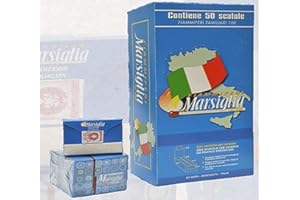 FIAMMIFERI MARSIGLIA FIAMMIFERI FAMILIARI MARSIGLIA BOX DA 50 SCATOLINE X 100 FIAMMIFERI L'UNO