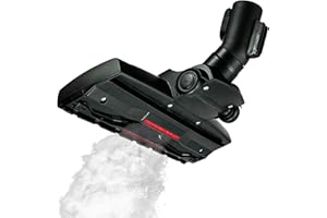 SAFE 'N CLEAN Bocchetta per pavimenti di alta qualità, compatibile con aspirapolvere Amazon Basics da 1,5 l, 2 l, 2,5 l, ugello per aspirapolvere conveniente, commutabile